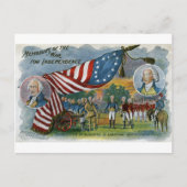 Herinneringen aan de onafhankelijkheidsoorlog briefkaart (Voorkant)
