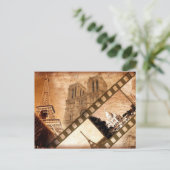 Herinneringen aan de Paris Post Kaart (Staand voorkant)