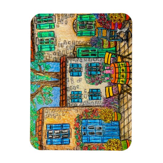 Herinneringen aan de Provence flexibele magneet (Verticaal)