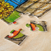 Herinneringen aan de Provence Puzzel door Lisa Lor (Zijkant)