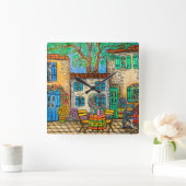 Herinneringen aan de Provence Wandklok door Lisa L (Huis)