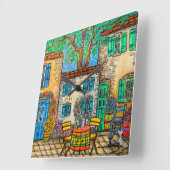 Herinneringen aan de Provence Wandklok door Lisa L (Hoek)