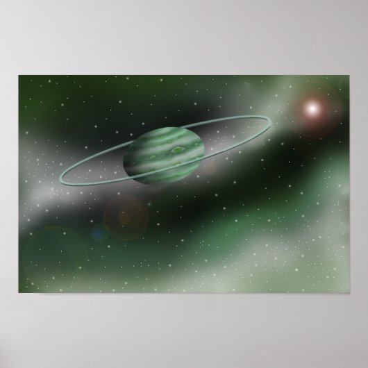 Herinneringen aan de Smaragd Planeet Poster (Voorkant)