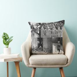 Herinneringen aan de Tour de France Collage Fietse Kussen