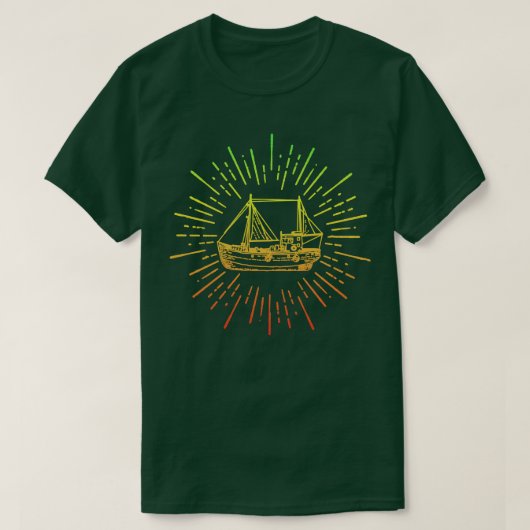 Herinneringen aan het zee t-shirt (Design voorkant)