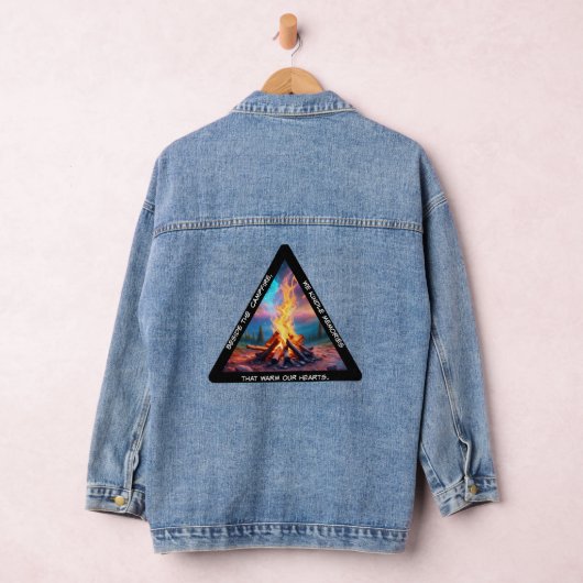 Herinneringen aan kampvuur denim jacket (Hangar)