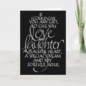 HERINNERINGEN AAN KERST EN VRIENDEN KAART (Voorkant)