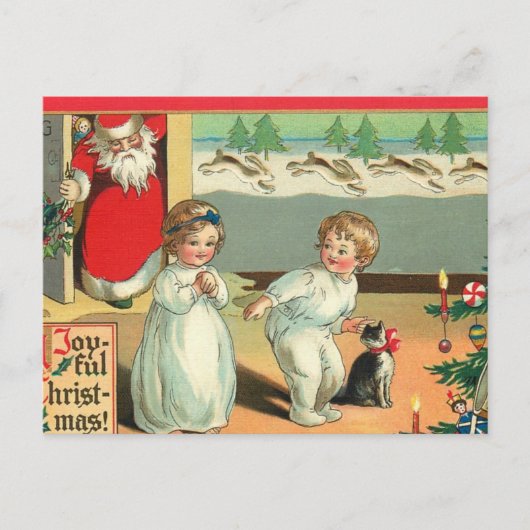 Herinneringen aan Kerstmis: Ansichtkaart uit het v Briefkaart (Voorkant)