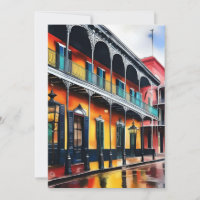 Herinneringen aan New Orleans - Bourbon Street A