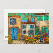 Herinneringen aan Provence-ansichtkaart van Lisa L Briefkaart (Voorkant / Achterkant)