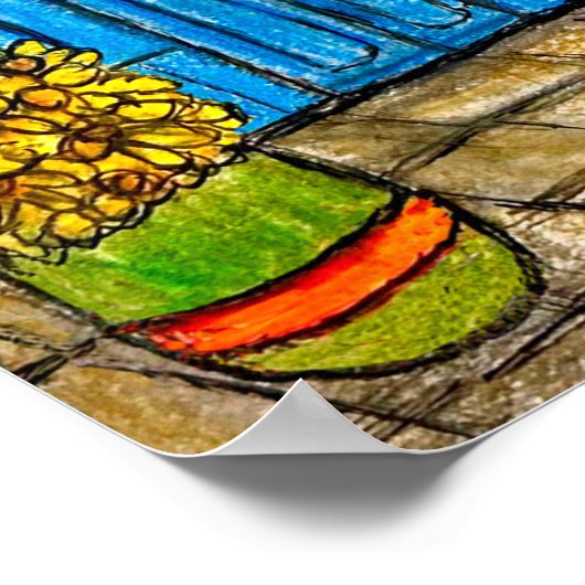 Herinneringen aan Provence Poster Print van Lisa L (Hoek)