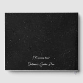 Herinneringen aan Santorini's Gouden Uur – Romanti Gastenboek (Achterkant)