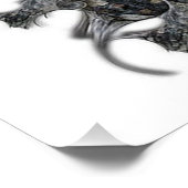 "Herinneringen aan stille creatie", glanzend Poste Perfect Poster (Hoek)