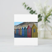 Herinneringen aan strand briefkaart (Staand voorkant)