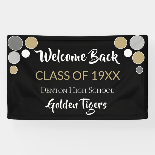 Herinneringen! Aangepaste reülebanner Spandoek (Horizontaal)