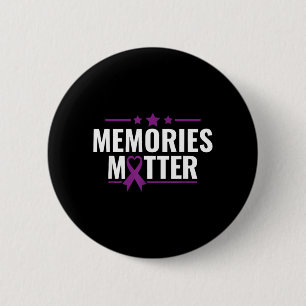 Herinneringen - Alzheimer Bewustzijn Dementie Ronde Button 5,7 Cm