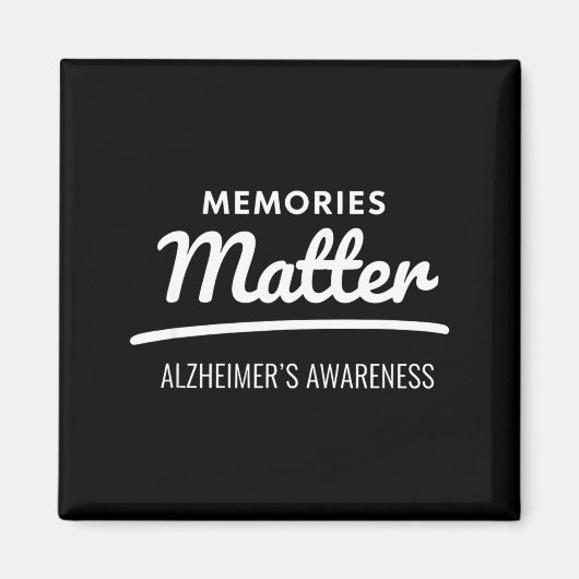 Herinneringen alzheimer bewustzijn magneet (Voorkant)