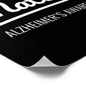 Herinneringen alzheimer bewustzijn  poster (Hoek)