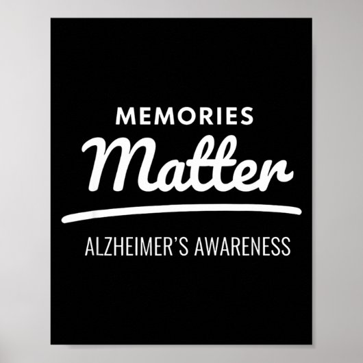 Herinneringen alzheimer bewustzijn  poster (Voorkant)
