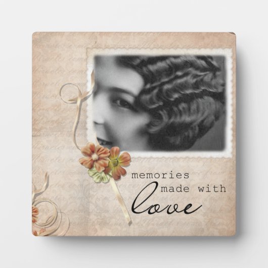  herinneringen Art Plaque Fotoplaat (Voorkant)