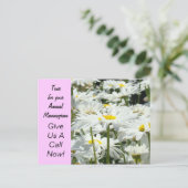 Herinneringen briefkaart zoogdier (Staand voorkant)