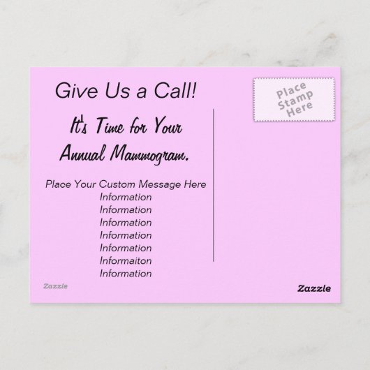 Herinneringen briefkaart zoogdier (Achterkant)