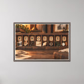 Herinneringen Canvas Afdruk (Voorkant)