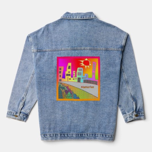 Herinneringen Denim Jacket (Achterkant)