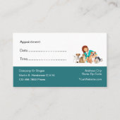 Herinneringen diergeneesmiddelen afsprakenkaartje (Voorkant)