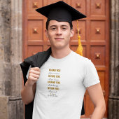 Herinneringen Dromen Liefde Klasse van 2024 T-shirt