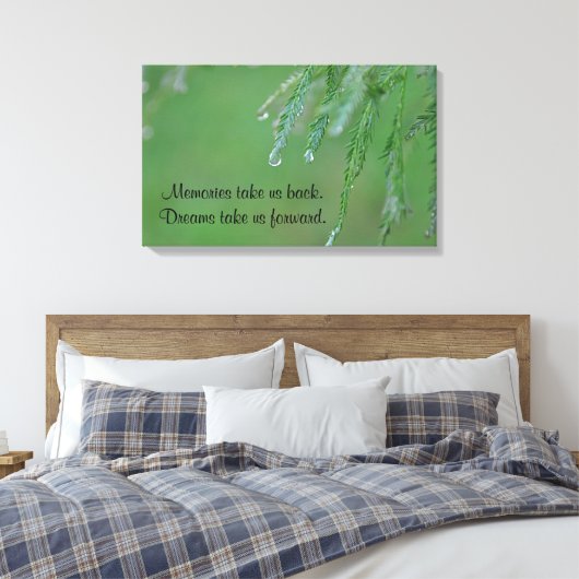 Herinneringen en dromen Canvas (Insitu (Slaapkamer))