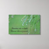 Herinneringen en dromen Canvas (Voorkant)