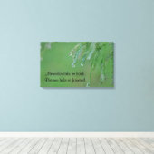 Herinneringen en dromen Canvas Afdruk (Insitu (Houten vloer))