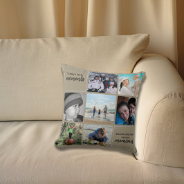 Herinneringen Familie Fotocollage Kussen