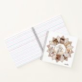 Herinneringen Fotocollage Aarde Tonen ID1016 Notitieboek (Binnen)