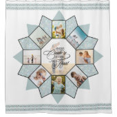 Herinneringen Fotocollage Zee ID1016 Douchegordijn (Voorkant)