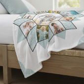 Herinneringen Fotocollage Zee ID1016 Fleece Deken