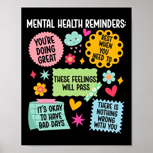 Herinneringen Geestelijke Gezondheid Maand van de Poster (Voorkant)