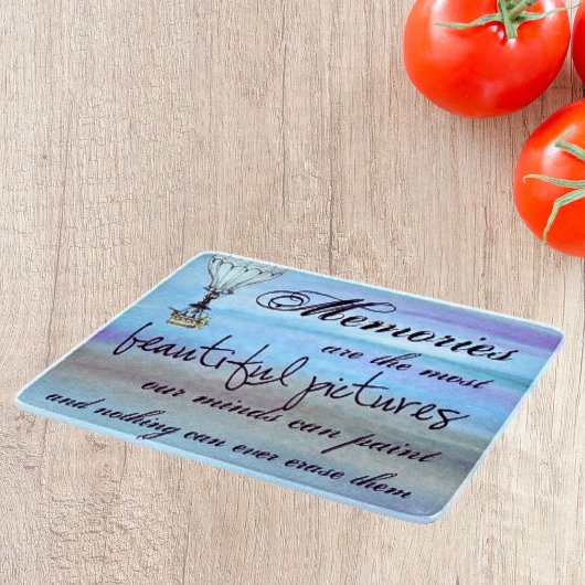 Herinneringen Glas Snijplank