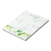 Herinneringen groene groenten venkel Kale Notitieblok (Linkerzijde)