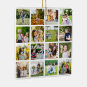 Herinneringen in Beweging:  16 Fotocollage Keramisch Ornament (Rechts)