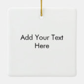 Herinneringen in Beweging:  16 Fotocollage Keramisch Ornament (Achterkant)