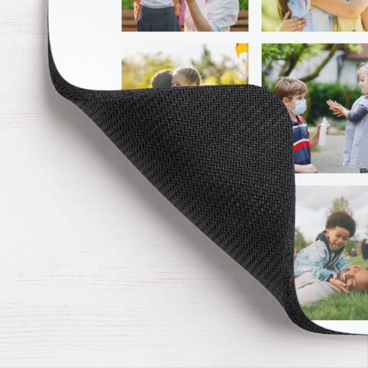 Herinneringen in Beweging:  16 Fotocollage Muismat (Hoek)