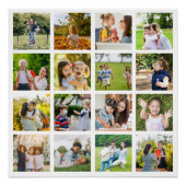 Herinneringen in Beweging:  16 Fotocollage Perfect Poster (Voorkant)