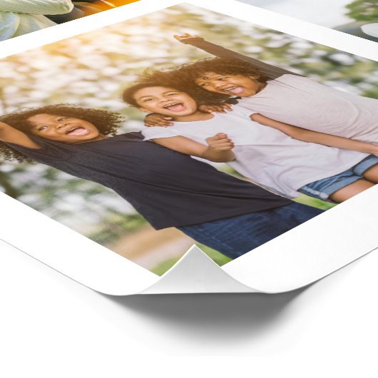 Herinneringen in Beweging:  16 Fotocollage Perfect Poster (Hoek)