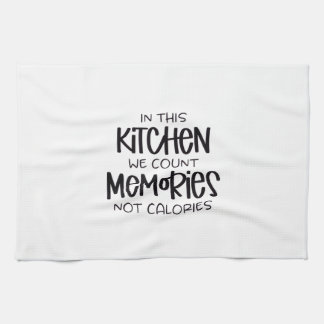 herinneringen in de keuken theedoek