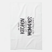 herinneringen in de keuken theedoek (Verticaal)