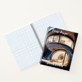 "Herinneringen in een spiraal" "Snap & Scribble" " Notitieboek (Binnen)