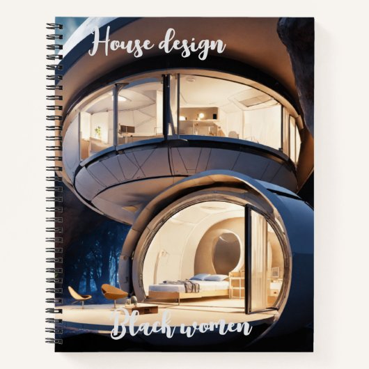 "Herinneringen in een spiraal" "Snap & Scribble" " Notitieboek (Voorkant)