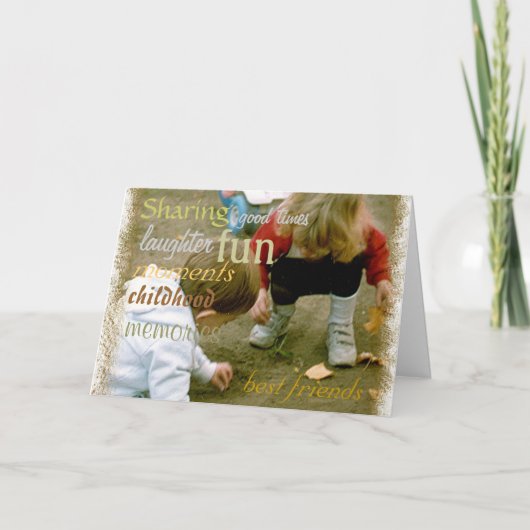 Herinneringen Kaart (Voorkant)